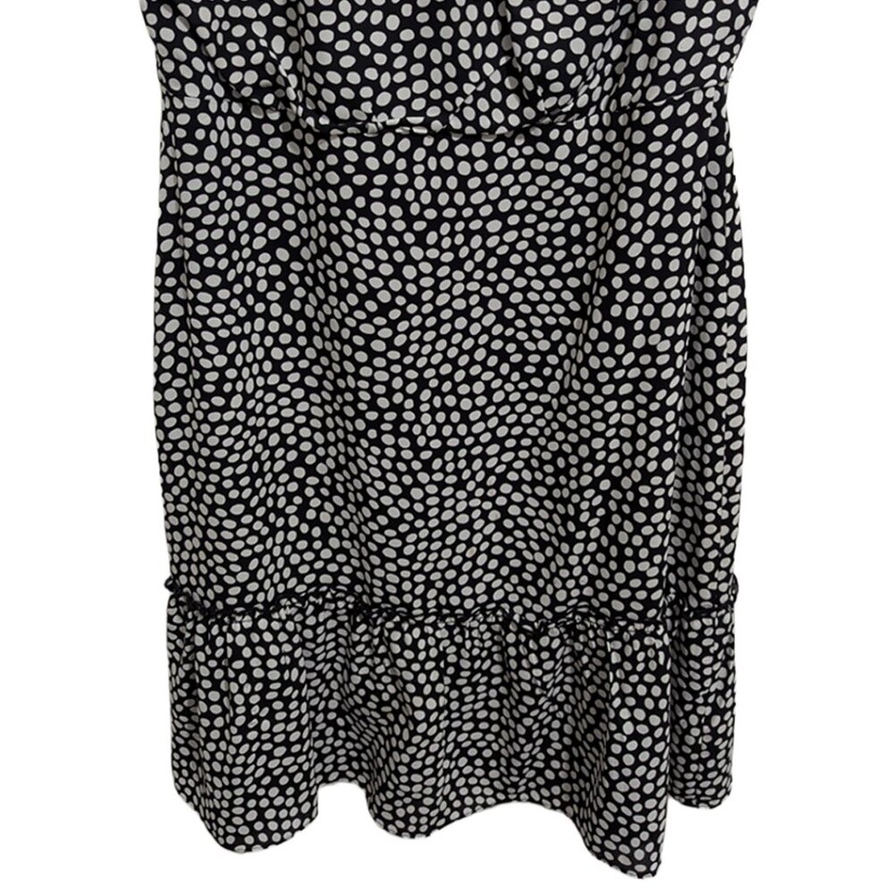 Karl Lagerfeld Polkadot Knee Length Dress Size 8 - Picture 6 of 11